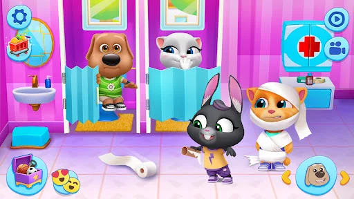 Download My Talking Tom Friends Terbaru – Game Virtual Pet Gratis description image 13