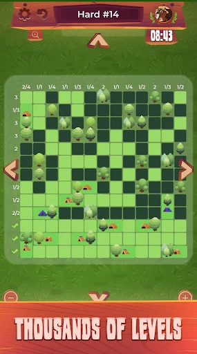 Download Real Tents & Trees Terbaru – Game Puzzle Logika Seru description image 5