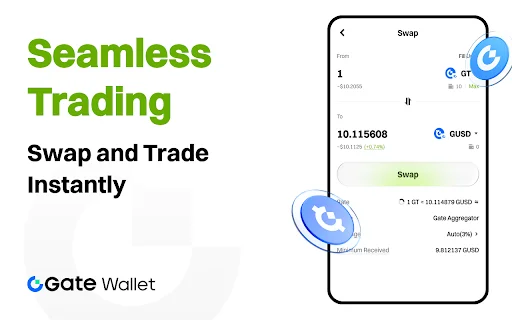 Download Gate Wallet Terbaru – Dompet Kripto Web3 Aman & Mudah description image 3