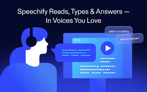 Speechify Text to Speech – Ubah Teks ke Suara Secara Instan description image 1