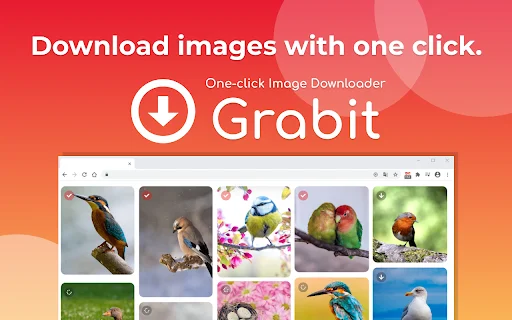 Download Grabit Image Downloader – Simpan Gambar Sekali Klik description image 1