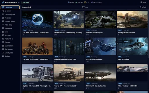 Download RSI Companion Terbaru – Kelola Akun Star Citizen Anda description image 1