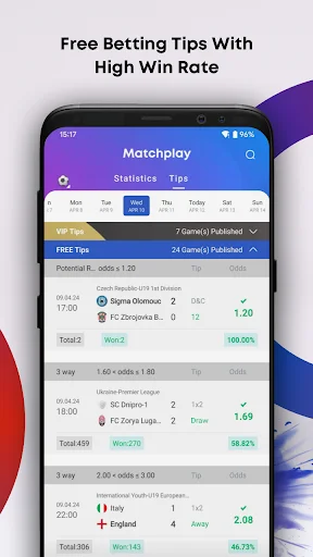 Download Matchplay: Skor Langsung & Statistik Sepak Bola Terakurat description image 5