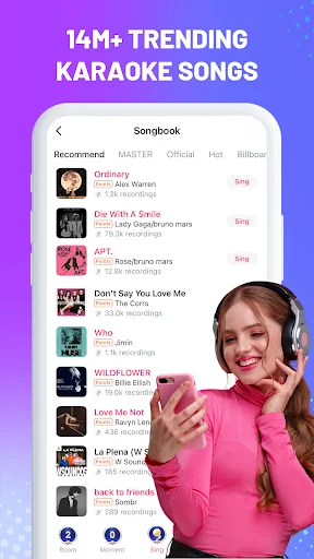 Download StarMaker Karaoke Terbaru – Aplikasi Nyanyi & Duet Seru description image 3