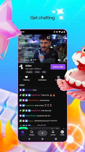 Download Twitch Live Streaming Terbaru – Tonton Game & Chat description image 4