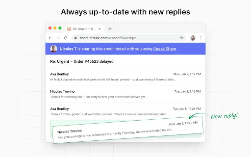 Streak Email Sharing: Bagikan Email Gmail via Link Praktis description image 3