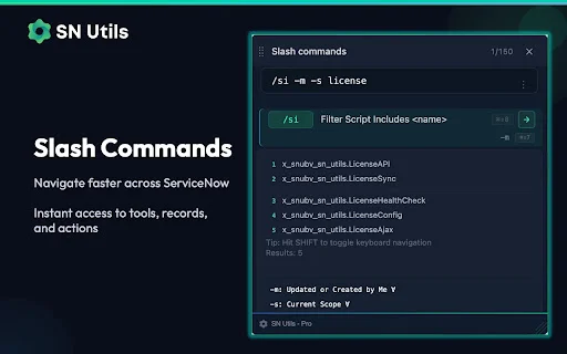 Download SN Utils Terbaru – Alat Produktivitas ServiceNow Gratis description image 1