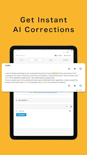 Download LangJournal Terbaru – Belajar Bahasa dengan Koreksi AI description image 18
