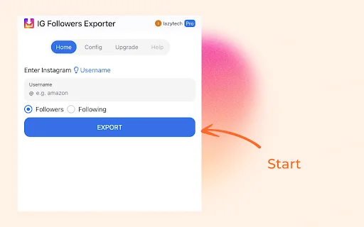 Download IG Followers Exporter Terbaru – Ekspor Data Instagram description image 1