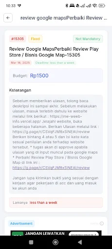 Download Gudang Tugas APK Terbaru – Aplikasi Penghasil Uang Aman description image 22