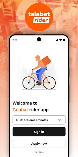 Download Talabat Rider Terbaru – Kirim Pesanan dan Hasilkan Uang description image 1
