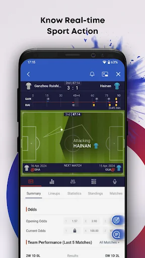 Download Matchplay: Skor Langsung & Statistik Sepak Bola Terakurat description image 3