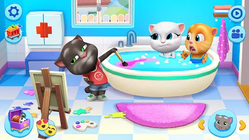 Download My Talking Tom Friends Terbaru – Game Virtual Pet Gratis description image 9