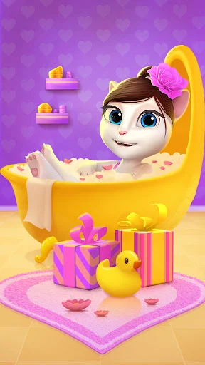 Download My Talking Angela Terbaru – Game Virtual Pet Populer description image 3