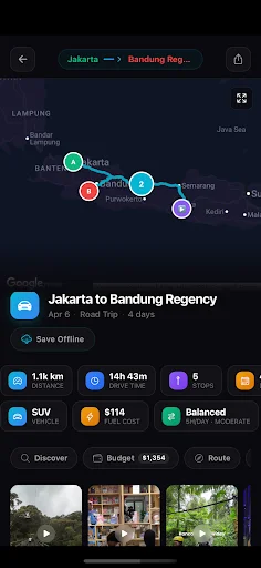 Download Tourific: AI Road Trip Planner – Rencana Perjalanan Instan description image 7