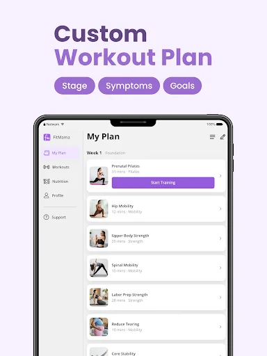 Download FitMama: Latihan Kehamilan & Pasca Melahirkan Gratis description image 16