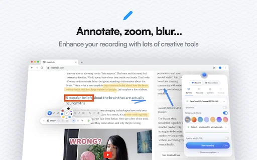 Download Screenity Terbaru – Perekam Layar & Editor Gratis description image 2