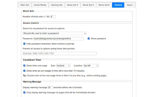 Download LeechBlock NG Terbaru – Blokir Situs Distraksi Gratis description image 4