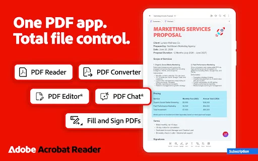 Adobe Acrobat Reader: Edit PDF – Unduh Aplikasi PDF Terbaik description image 9