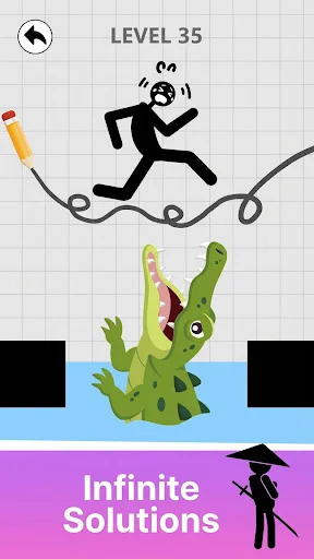 Download Save Stickman: Brain Draw Line Terbaru – Asah Otak Seru description image 4