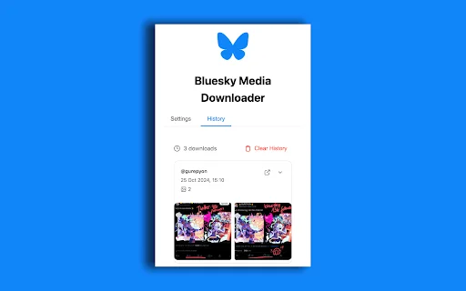 Download Bluesky Media Downloader – Simpan Gambar & Video Mudah description image 3
