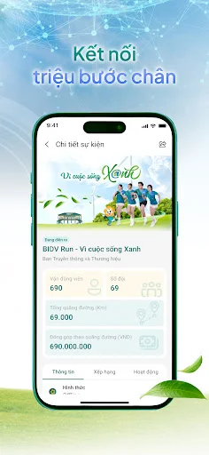 Download BIDV Run Plus Terbaru – Aplikasi Lari Beramal Gratis description image 21