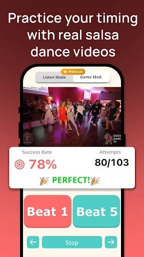 Download Dancetime – Salsa Beat Finder Terbaru – Aplikasi Penari description image 5