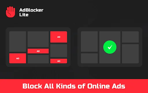 Download AdBlock Lite Chrome – Pemblokir Iklan Cepat & Gratis description image 1