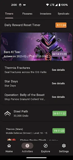 Download Cephalon Navis – Pelacak Warframe Terbaik di Android description image 2