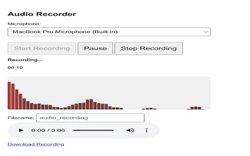 Download Audio Capture For Chrome Terbaru – Rekam Audio Gratis description image 1