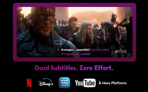 Funlingo: Belajar Bahasa via Netflix & YouTube – Unduh Sekarang description image 2