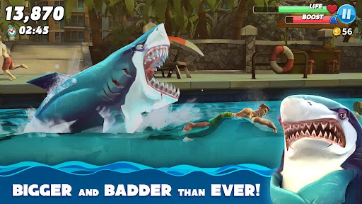 Download Hungry Shark World Terbaru – Game Hiu Seru Gratis description image 1