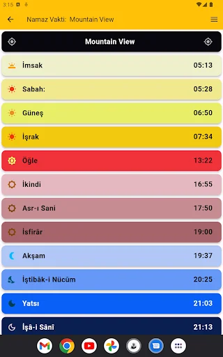 Download Türkiye Takvimi Terbaru – Jadwal Salat & Kiblat Akurat description image 9