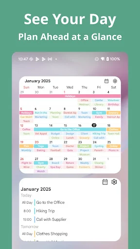 Download Simple Calendar: Clean&Minimal Terbaru – Jadwal Mudah description image 2