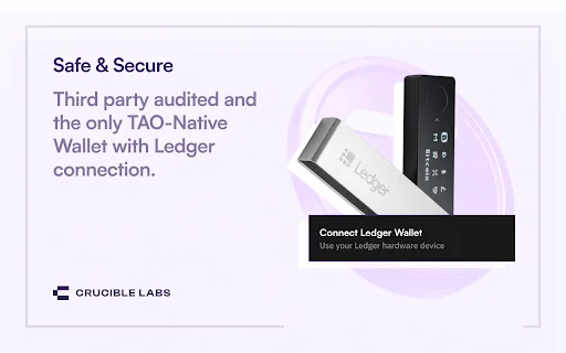 Download Crucible Wallet Terbaru – Kelola Staking TAO Lebih Cerdas description image 2