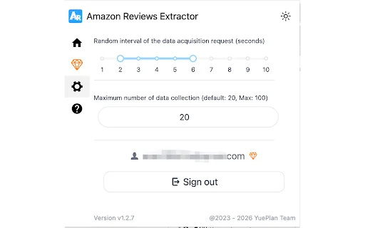 Unduh Amazon Reviews Extractor Terbaru – Ekstrak Data Gratis description image 3