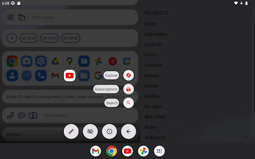 Download AIO Launcher Terbaru – Tampilan Home Screen Efisien description image 10