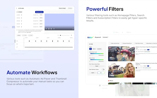 Nexlev YouTube Research & Analytics: Alat Riset Konten Terbaik description image 3