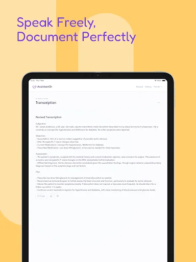 Download Assistant Dr. – Medical Scribe Terbaru – Catatan SOAP AI description image 18