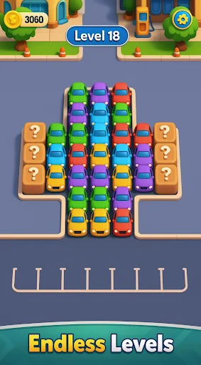 Download Triple Car: Match & Mod Terbaru – Puzzle Mobil Gratis description image 3