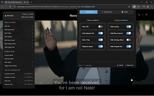 Prime Video Enhancer: Tonton Film Tanpa Gangguan Overlay description image 4