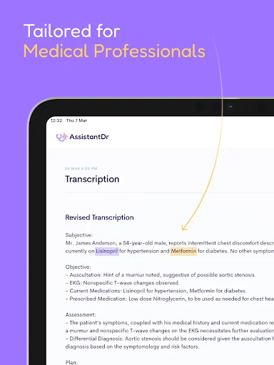 Download Assistant Dr. – Medical Scribe Terbaru – Catatan SOAP AI description image 19