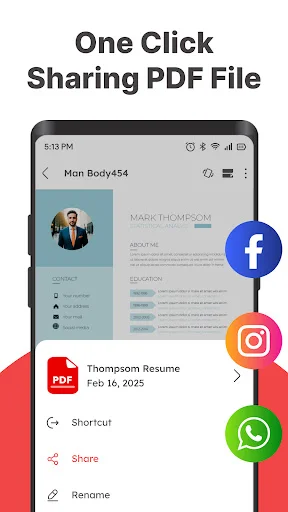 Download PDF Editor, Reader & Scanner – Edit & Scan PDF Gratis description image 16