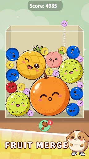 Download Fruit Drop Satisfy-Juicy Merge Terbaru – Game Puzzle Seru description image 2