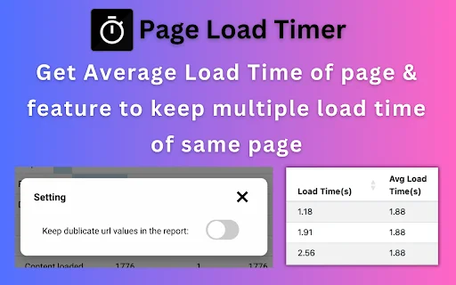 Download Page Load Timer Terbaru – Monitor Kecepatan Website description image 4
