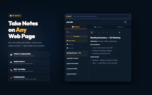 Download Pronoto Terbaru – AI Note Taker & Teleprompter Gratis description image 3