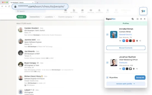 Download SignalHire Terbaru – Temukan Email & Nomor HP Gratis description image 2