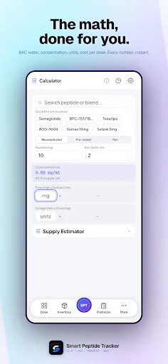 Unduh Smart Peptide Tracker Terbaru – Lacak Peptida Secara Mudah description image 8