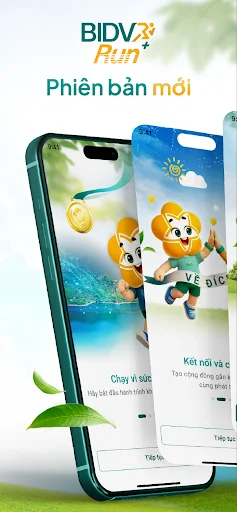 Download BIDV Run Plus Terbaru – Aplikasi Lari Beramal Gratis description image 2