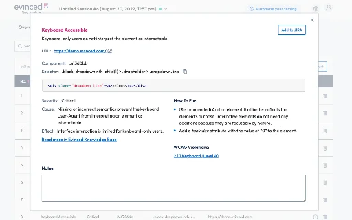 Download Evinced Flow Analyzer Terbaru – Solusi Aksesibilitas Web description image 4